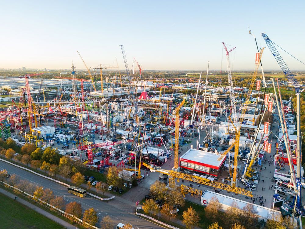  Bauma 2022 lockte knapp 500.000 Besucher an