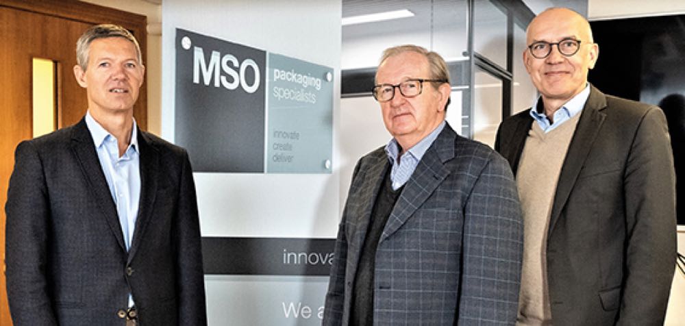 Van Genechten Packaging und die CartonCare Group schaffen mit einem neuem Joint Venture einen noch größeren Mehrwert für Kunden und die Basis für gemeinsames Wachstum (v.l.n.r.): Frederic de Somer (President Van Genechten Packaging International), Ralph Chalmers (Chairman, CartonCare Group) und Frank Ohle (CEO Van Genechten Packaging) Britische CartonCare Group und Van Genechten Packaging geben Zusammenschluss bekannt