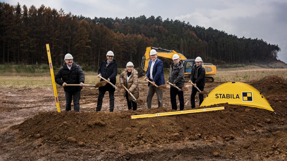  Stabila: Spatenstich für neues Logistik- und Servicezentrum