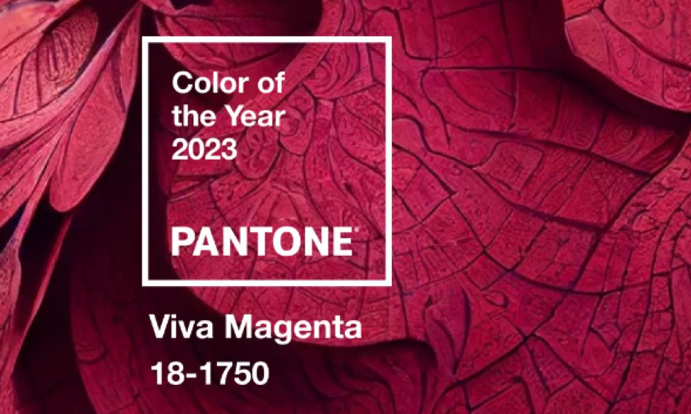  Viva Magenta ist die Pantone-Farbe 2023