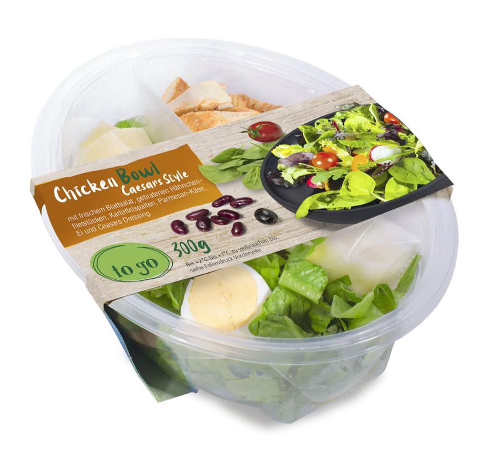 Plukon bringt Salat-Bowls ins Convenience-Segment