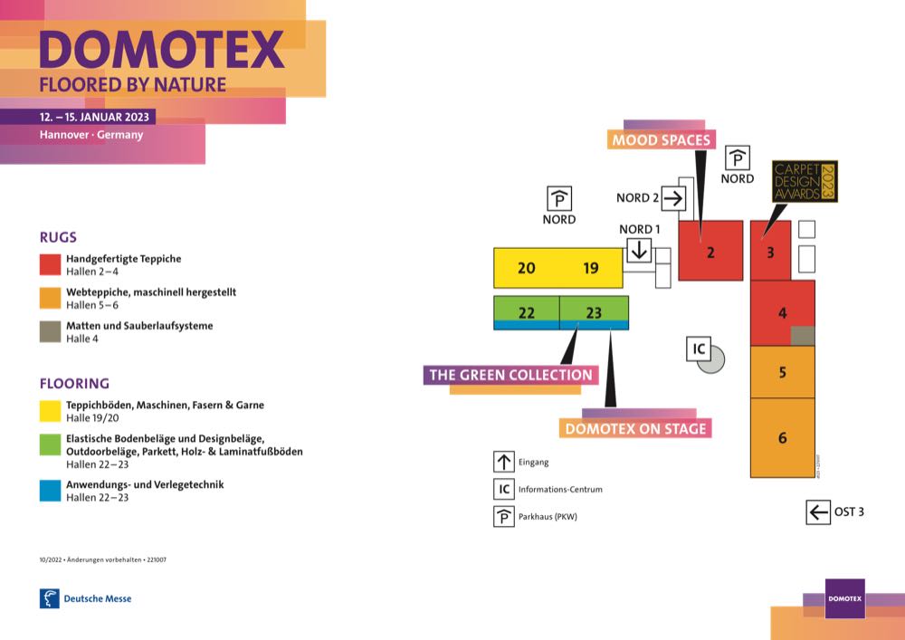  Domotex 2023: Nachhaltigkeit als roter Faden