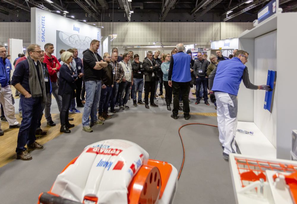 Wesentlicher Bestandteil der Knauf Werktage sind der ausgeprägte Praxisbezug und der fachliche Austausch mit den Knauf-Experten. Knauf Werktage: 7. Auflage in Düsseldorf, Stuttgart und Mainz