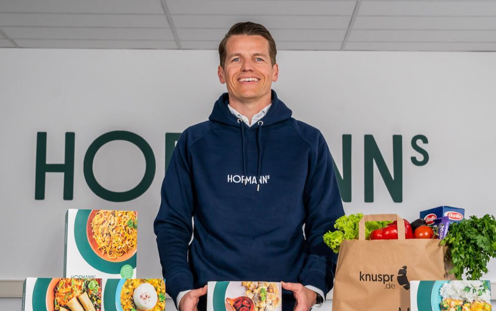 Hofmanns baut Kooperation mit Online-Supermarkt Knuspr aus