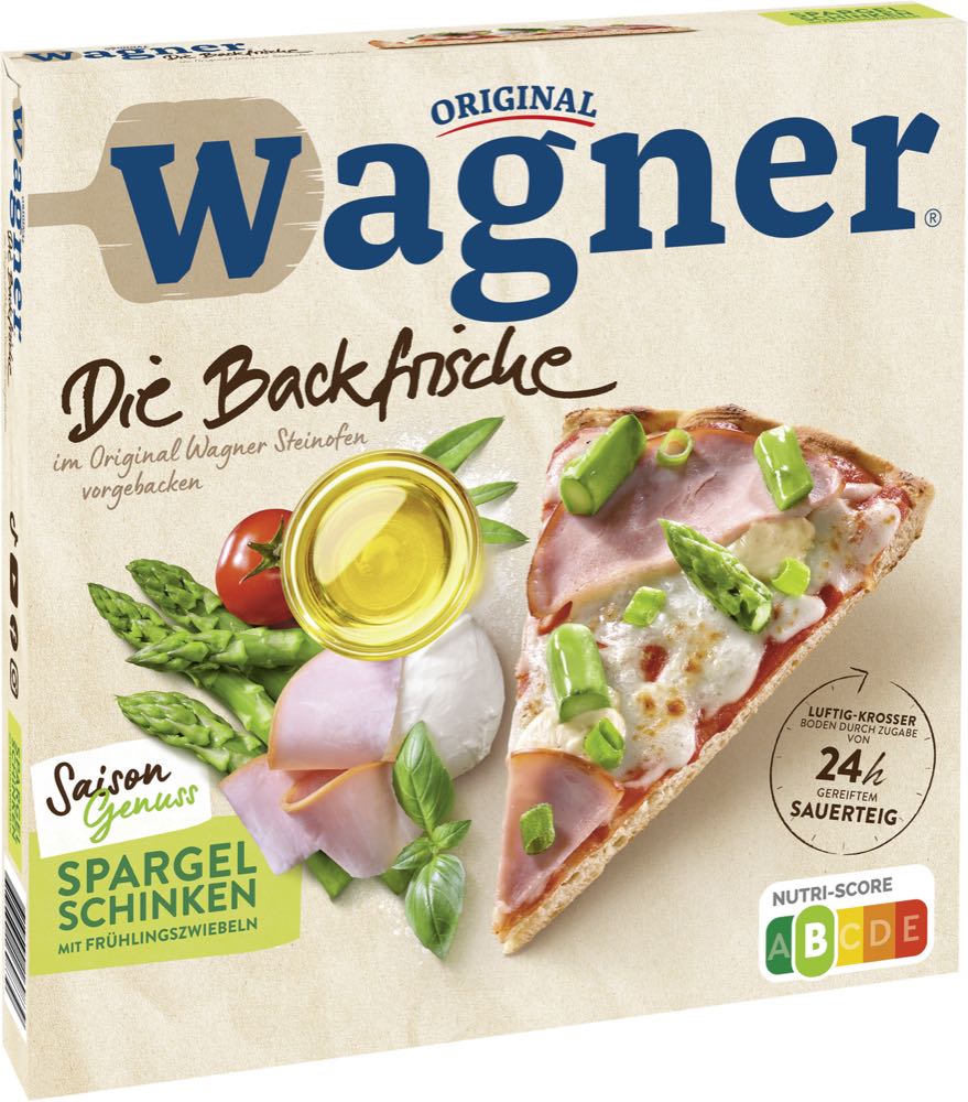 Nestlé Wagner: Backfrisches Spargel-Comeback