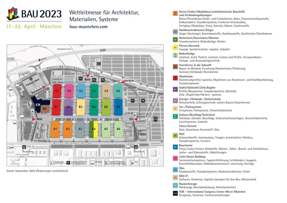  BAU 2023 soll wichtigster Treffpunkt der Branche sein