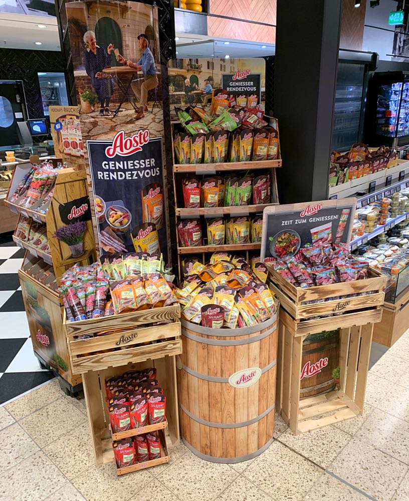 Aoste Stickado Snacks auf Wachstumskurs