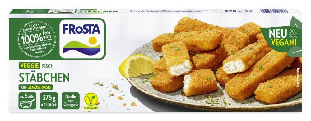 Frosta: Erstmals Veggie-Fisch ohne Aromen und Zusatzstoffe