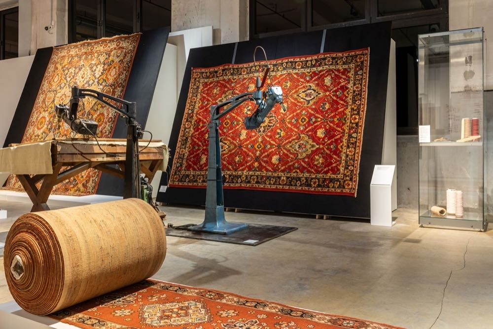  Ausstellung: Der ewige Teppich - Import, Innovation, Industrie