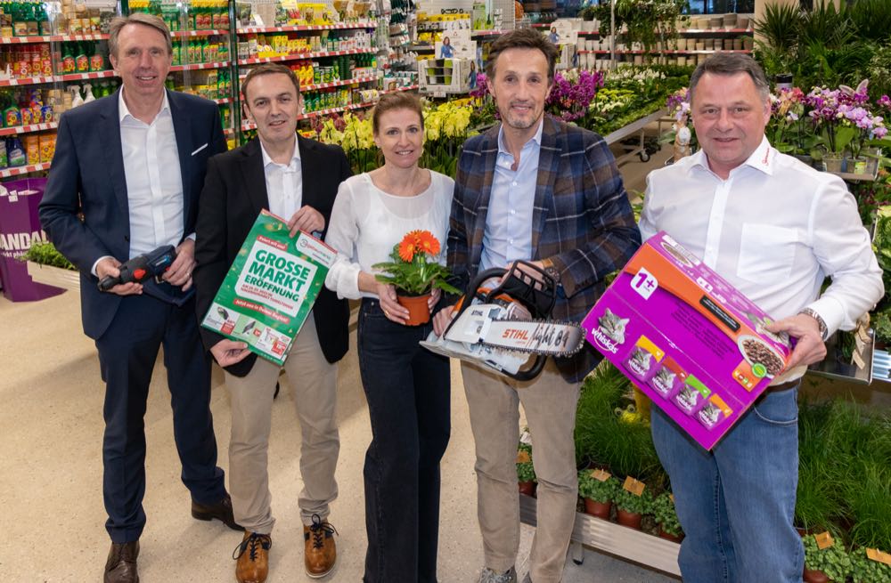 Hagebau: Wiesinger eröffnet Hagebaumarkt in Tumeltsham