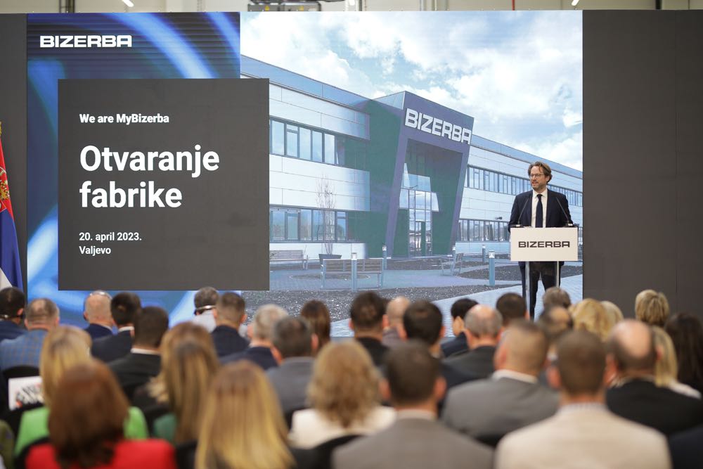 Bizerba eröffnet neues Werk in Serbien
