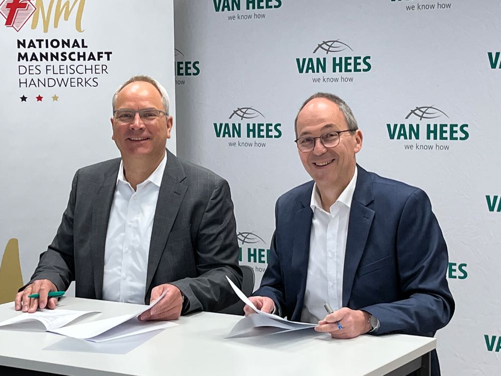 Van Hees unterstützt Nationalmannschaft des Fleischerhandwerks als Premium-Sponsor