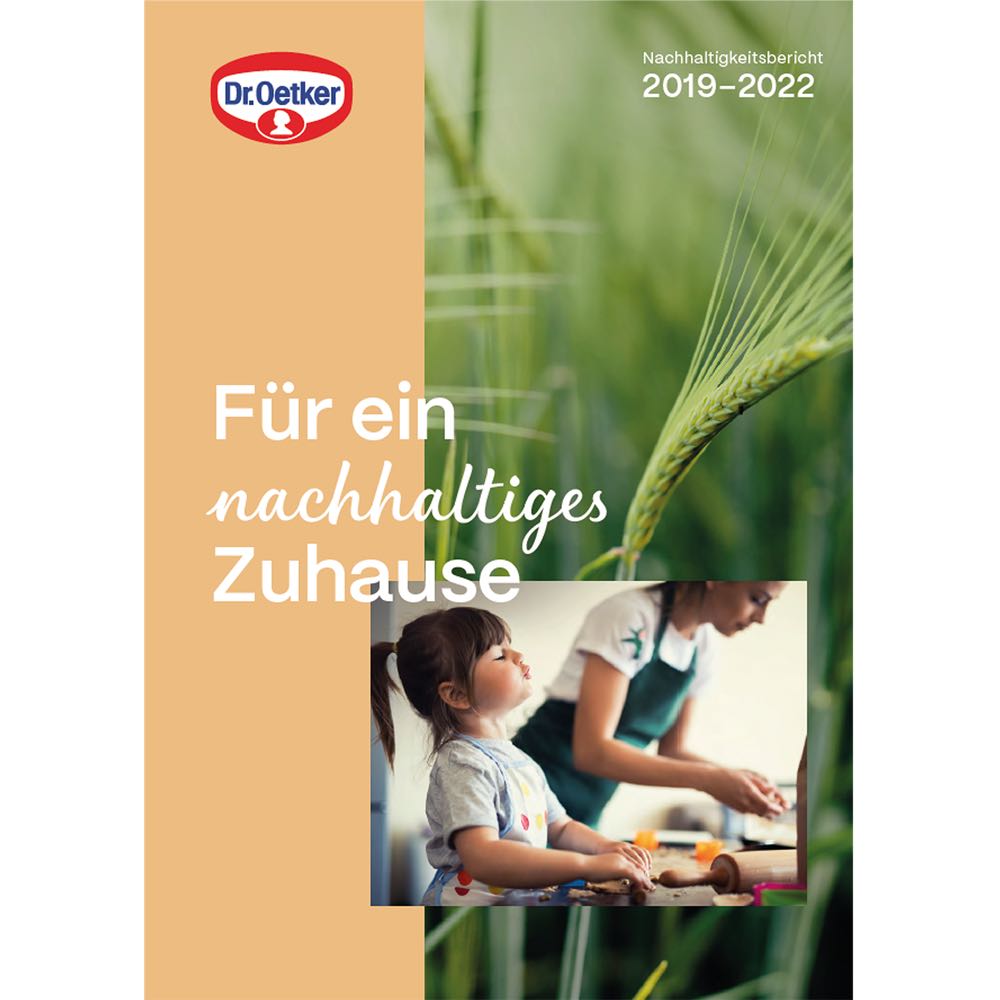 Oetker mit erstem Nachhaltigkeitsbericht