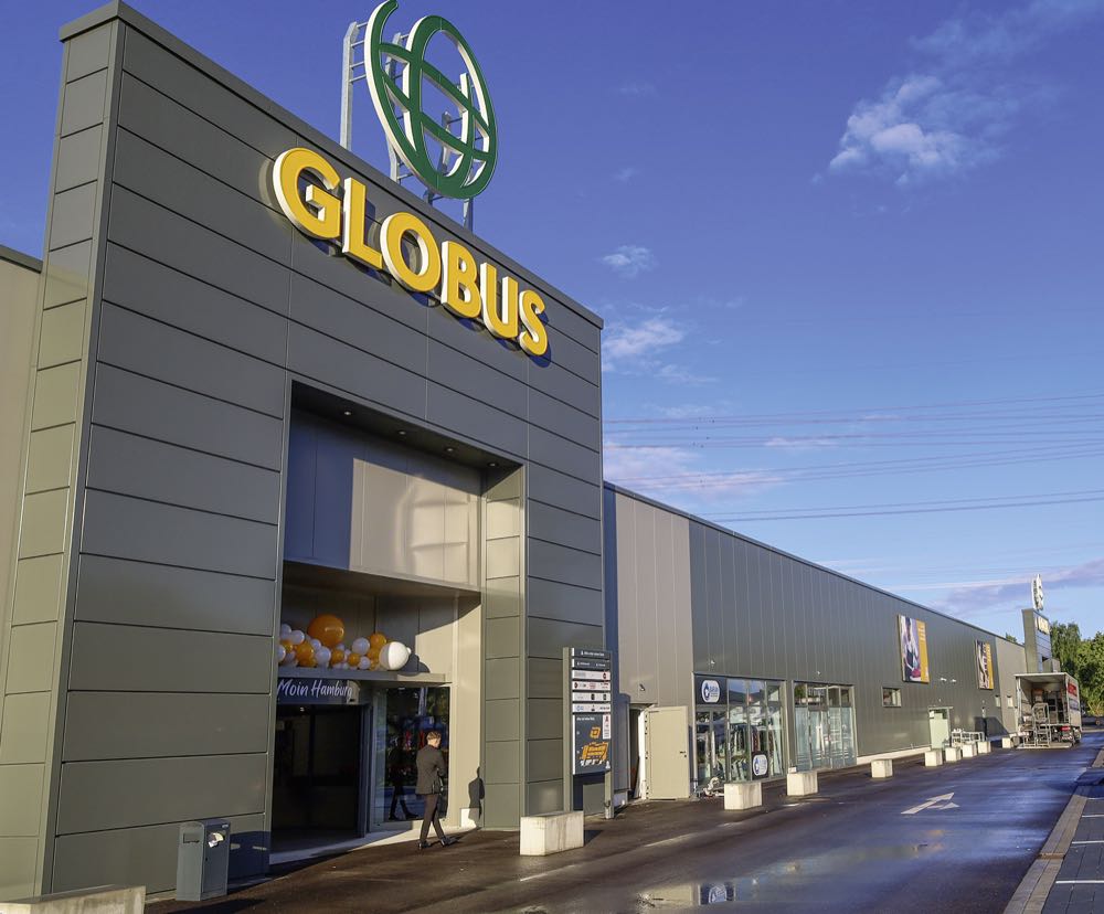 Globus eröffnet 65. Markthalle in Hamburg-Lurup