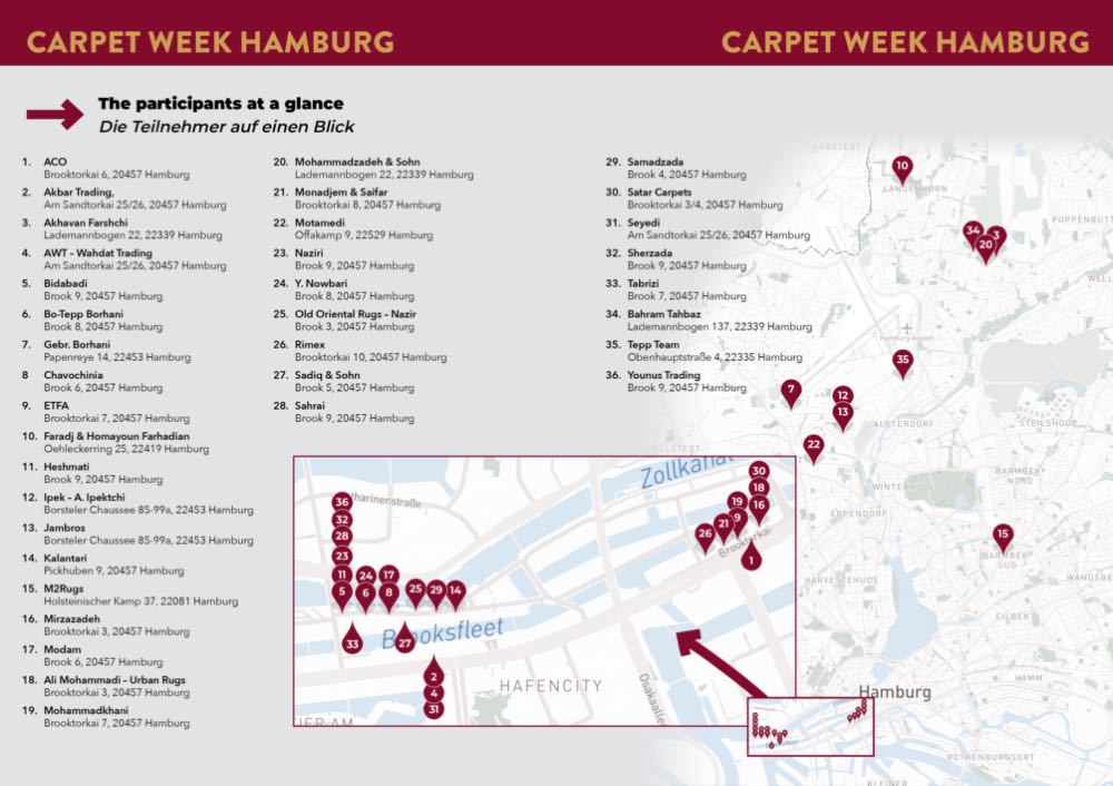  Carpet Week Hamburg 2023: Dritte Ausgabe wird größer denn je