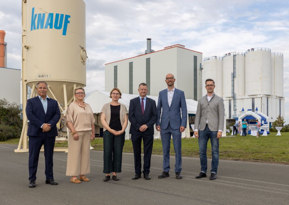  Knauf: Gips-Werk Lochau feiert 25-jähriges Bestehen