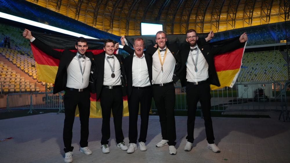  Euroskills 2023: Deutsche Bodenhandwerker erringen Medaillen