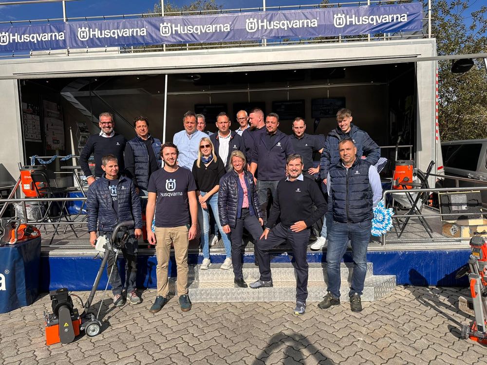  Husqvarna Construction: Oktoberfest zieht Kunden aus Slowenien und Kroatien an