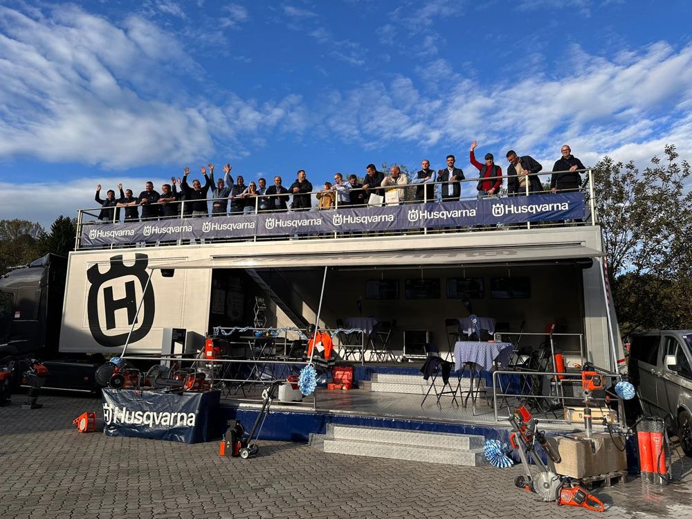  Husqvarna Construction: Oktoberfest zieht Kunden aus Slowenien und Kroatien an