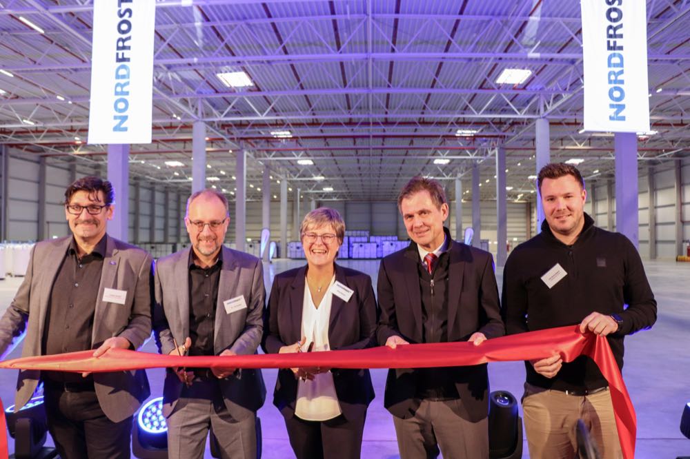 Nordfrost: Containerdepot und neue Trockenhalle in Wilhelmshaven eingeweiht
