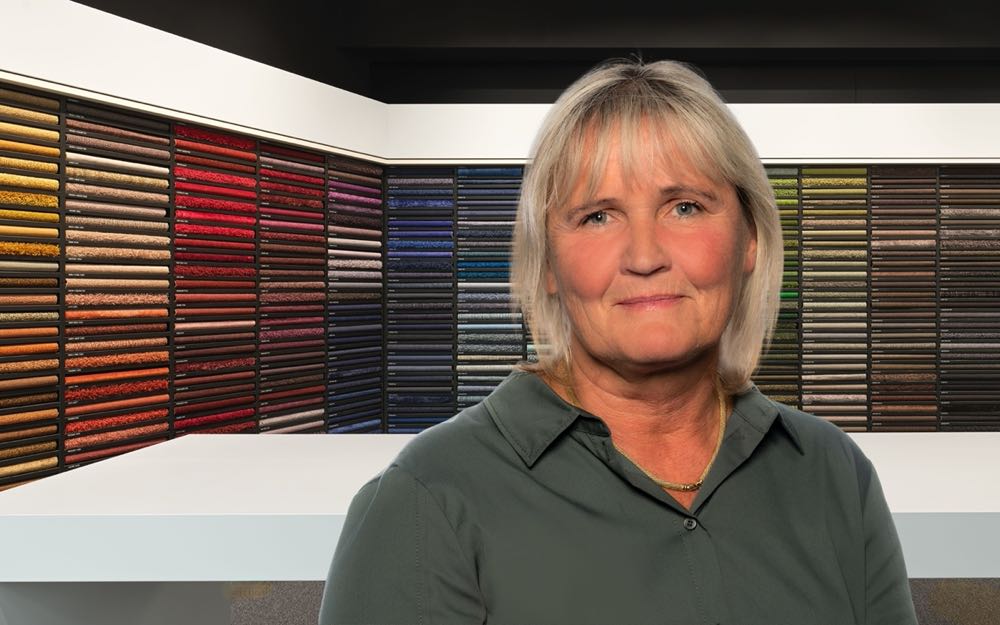 Sigrid Girthen Object Carpet: Girthen leitet Produktdesign und Entwicklung