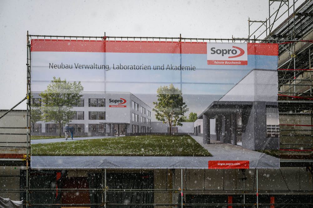  Sopro Bauchemie feiert Richtfest für neuen Firmen-Campus