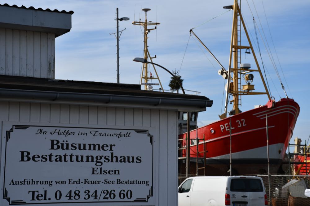 Fischer protestieren in Fedderwardersiel und vor Amrum