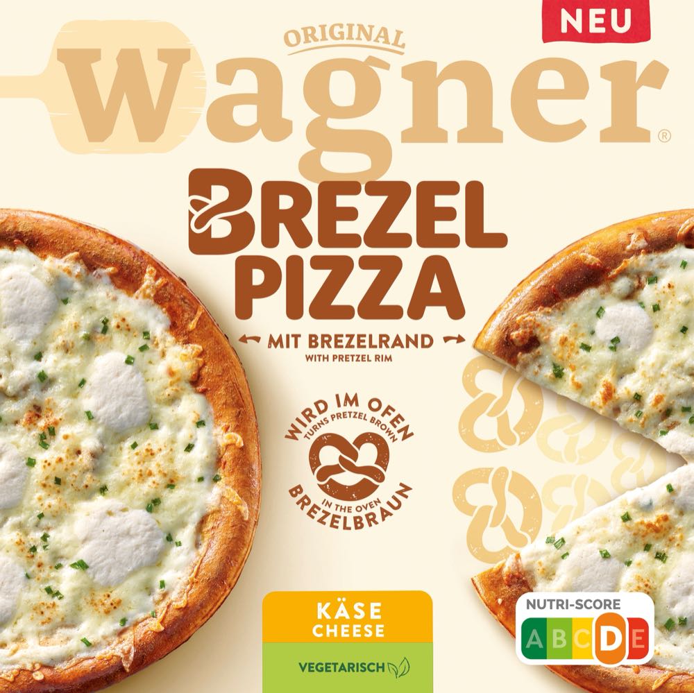 Original Wagner Pizza | Brezel Pizza Schinken/Käse