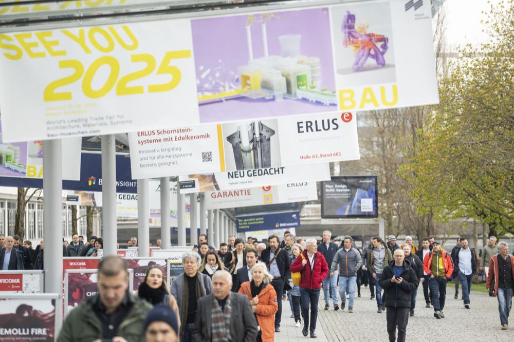  BAU 2025: Messe München erwartet ausgebuchte Hallen