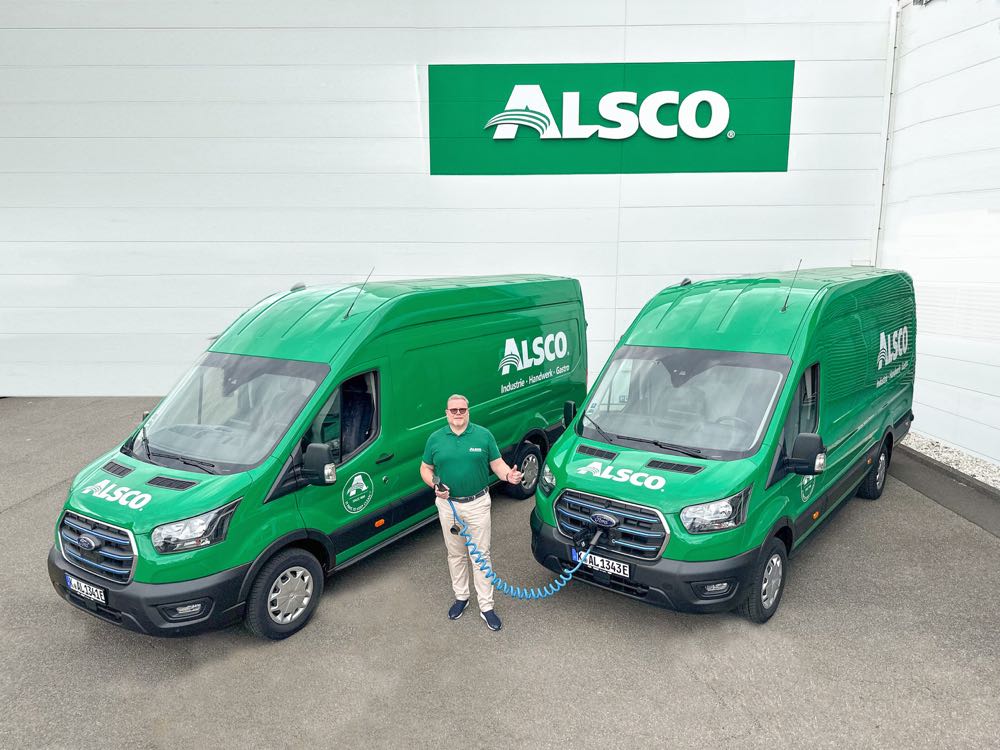 Alsco: Fahrzeugflotte wird elektrisch