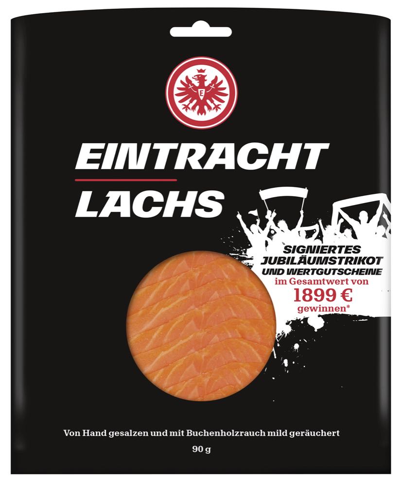 Tinema startet mit Eintracht Frankfurt-Lachs