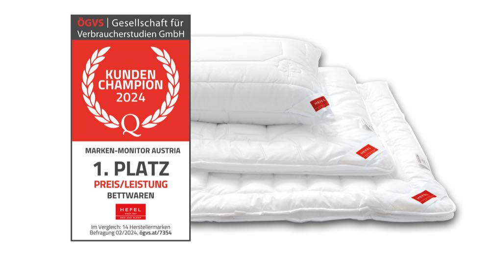 Hefel ist Kunden Champion 2024