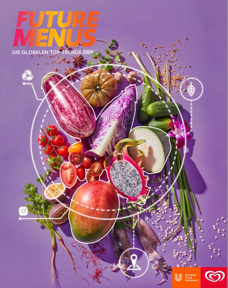 Unilever Food Solutions stellt „Future Menus Trendreport 2024“ vor