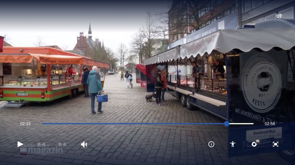 Neumünster: NDR-Fernsehbeitrag über Seafood Star-Preisträger Keste