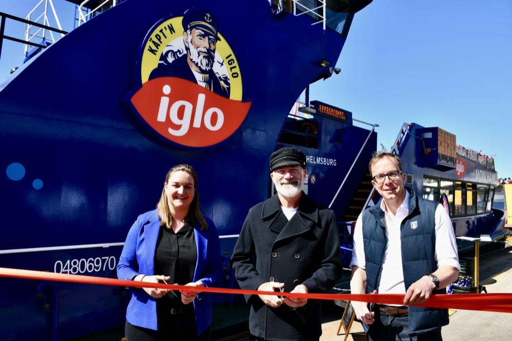 Käpt'n Iglo jetzt mit eigener Hafenfähre