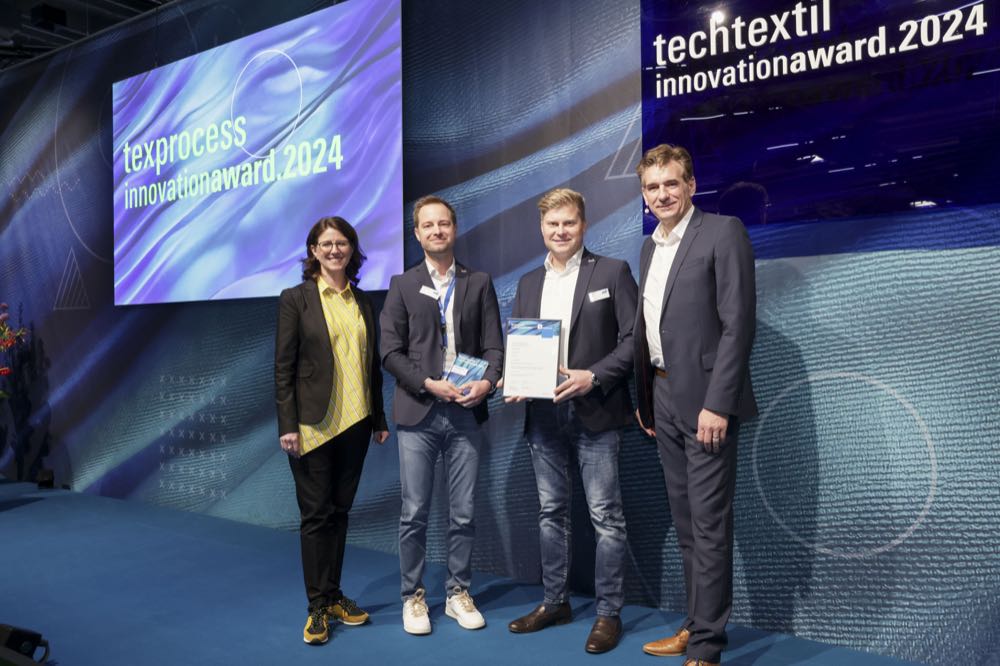 Selbstkühlende Textilien und Kompaktfinisher ausgezeichnet