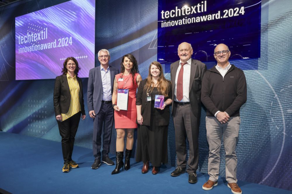 Selbstkühlende Textilien und Kompaktfinisher ausgezeichnet