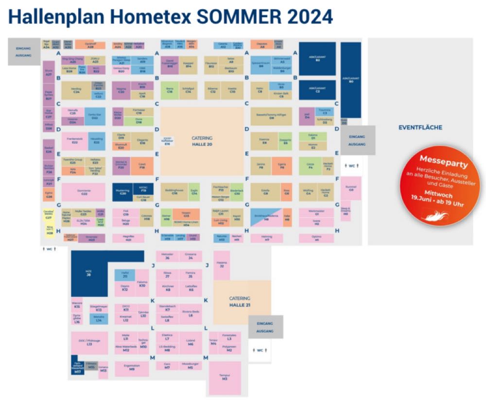 Am 19. Juni startet die Hometex