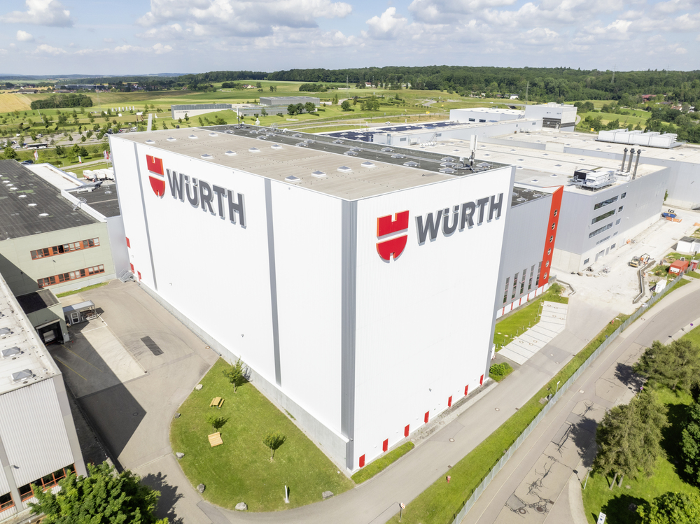 Würth hält Umsatz stabil – Ergebnis leicht rückläufig
