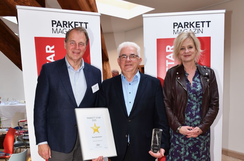 Parkett Star 2025: Feierliche Ehrung der Preisträger