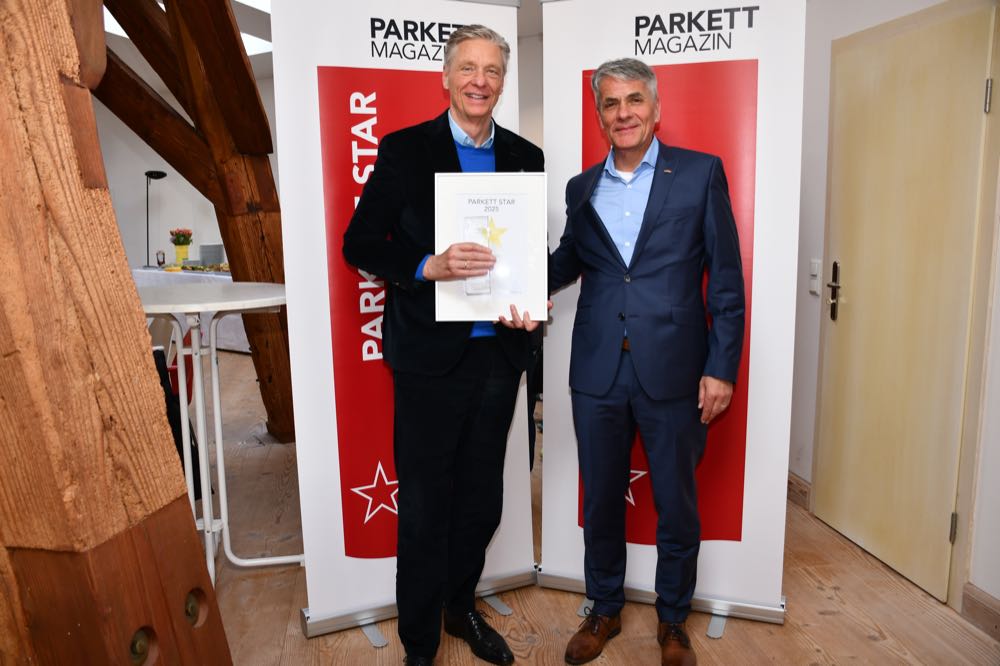 Parkett Star 2025: Feierliche Ehrung der Preisträger