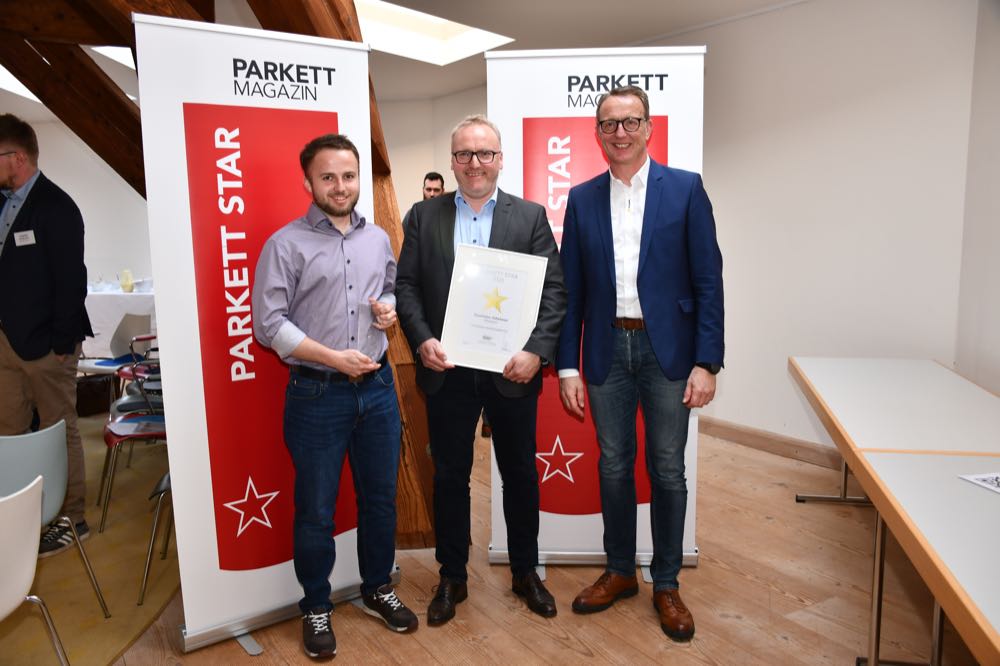 Parkett Star 2025: Feierliche Ehrung der Preisträger