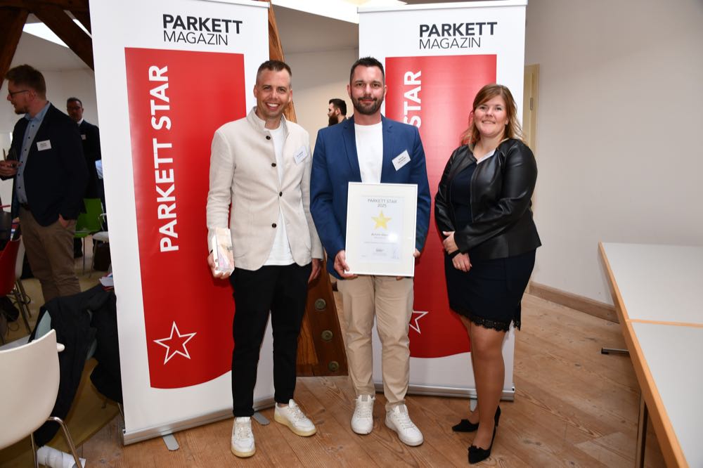 Parkett Star 2025: Feierliche Ehrung der Preisträger