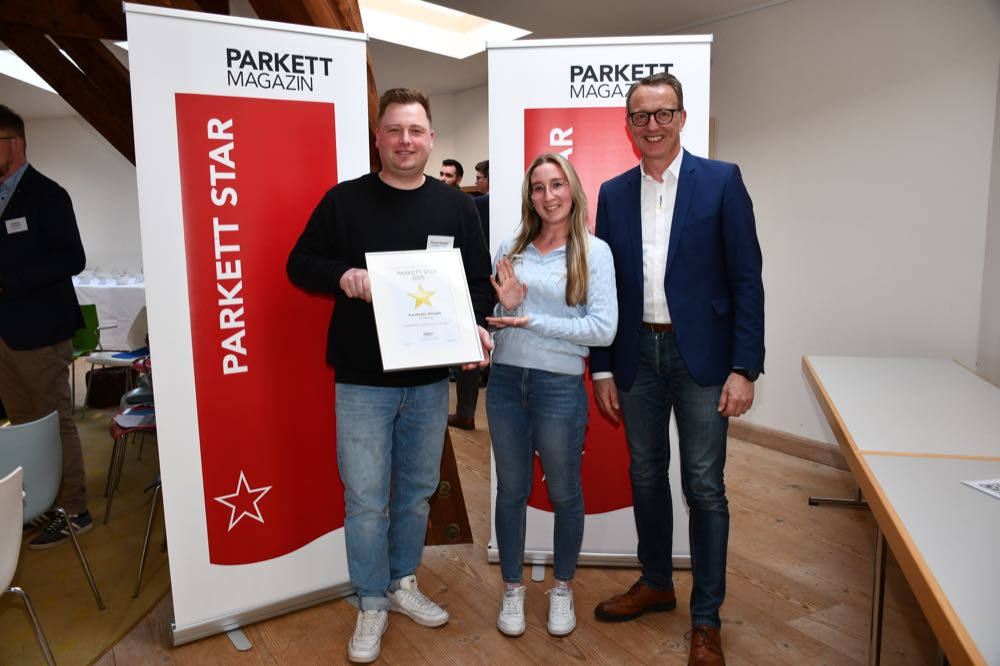 Parkett Star 2025: Feierliche Ehrung der Preisträger