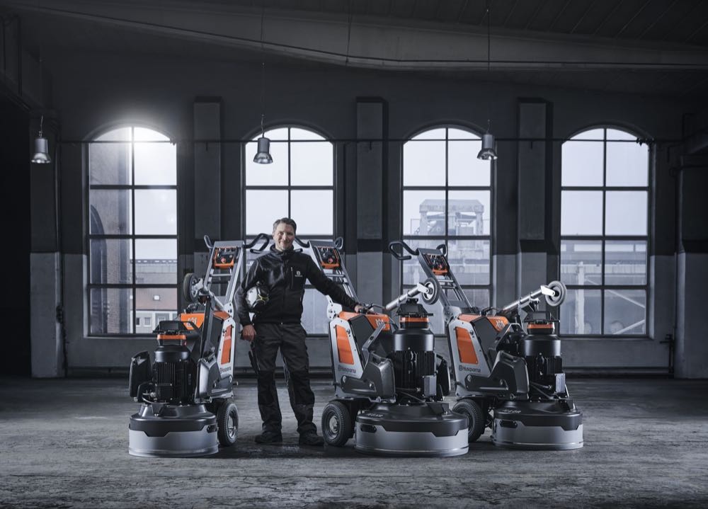  Husqvarna Construction: „Die neue Ära des Bodenschleifens“