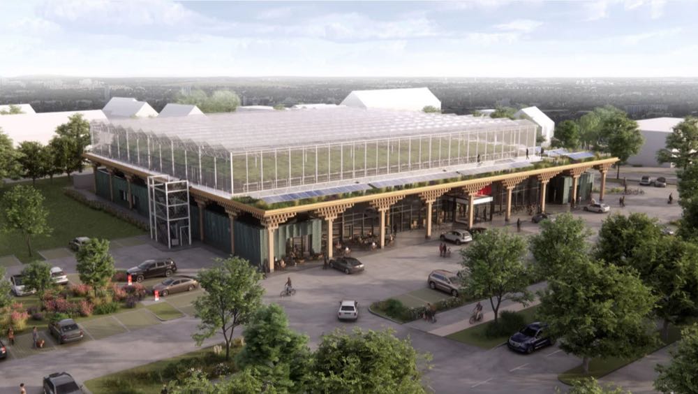 Rewe Green Farming: Baustart für zweite Dachfarm