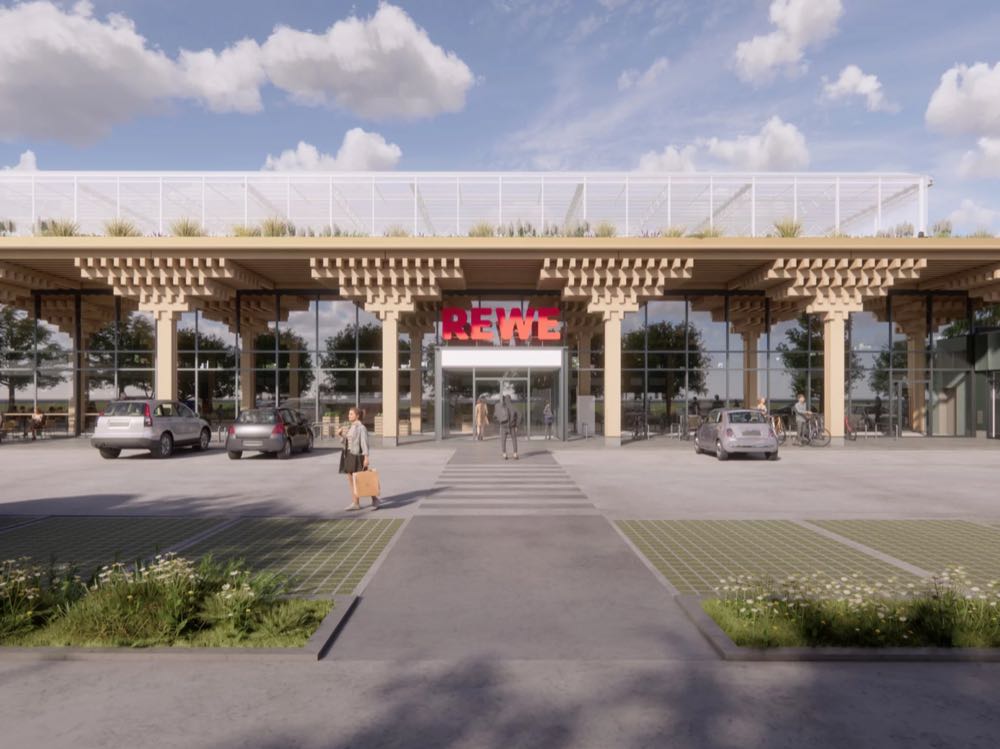 Rewe Green Farming: Baustart für zweite Dachfarm