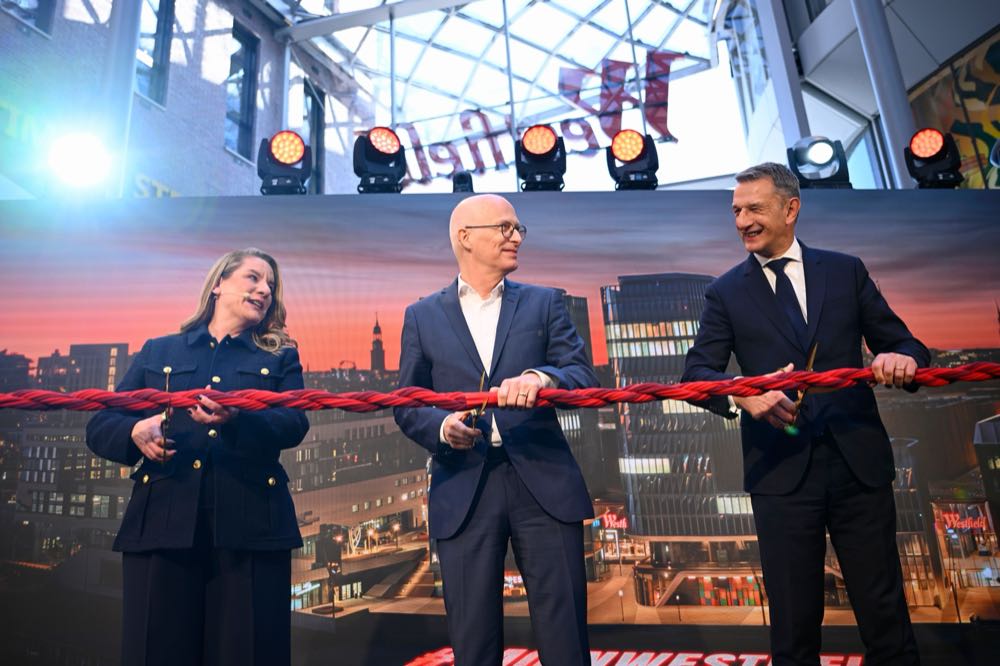 Das Westfield Hamburg-Überseequartier hat eröffnet