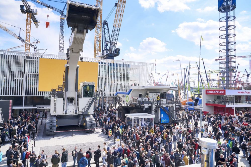  Bauma 2025 verzeichnet Besucherrekord mit rund 600.000 Besuchern