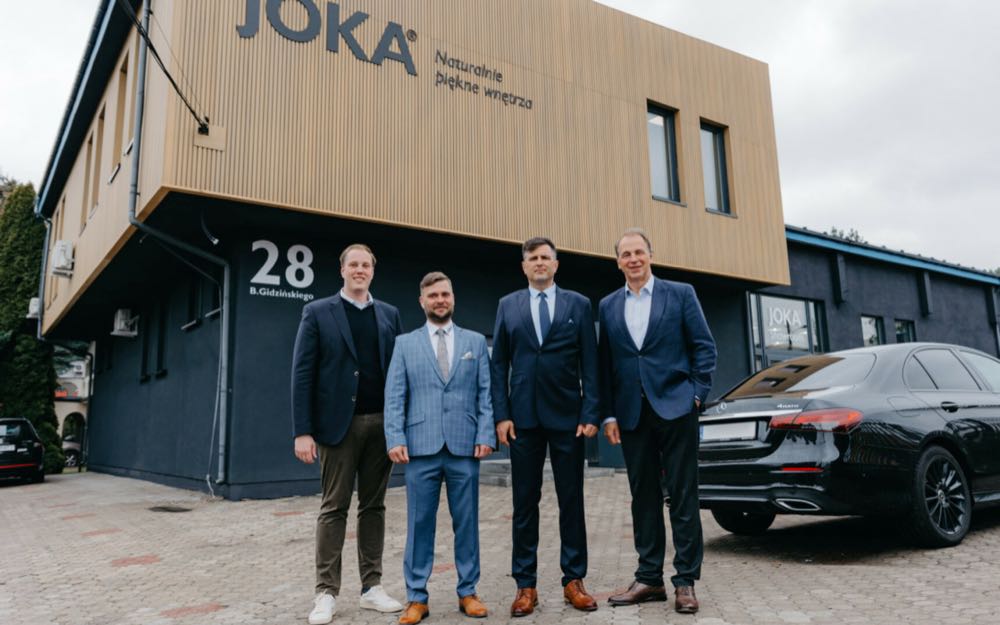 Jordan eröffnet Showroom in Warschau und eine neue Holzbauhalle in Estenfeld